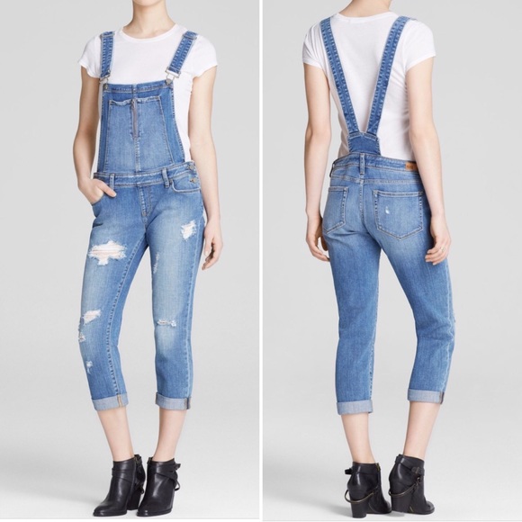 paige sierra denim overalls